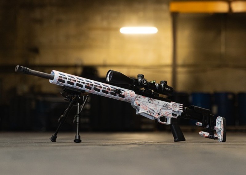 Ruger Rifle with a Custom Cerakote H-146, H-140, H-242 and H-128 Finish ...