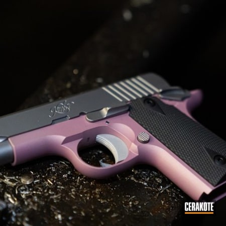 Powder Coating: Kimber,Gun Coatings,PINK CHAMPAGNE H-311,S.H.O.T,Handguns,Pistol,Kimber Micro