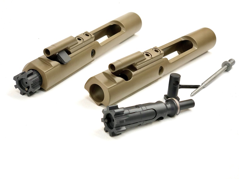 Custom Bcg Bolt Carrier Group Cerakoted with C-110 and E-120 by Web User | Cerakote