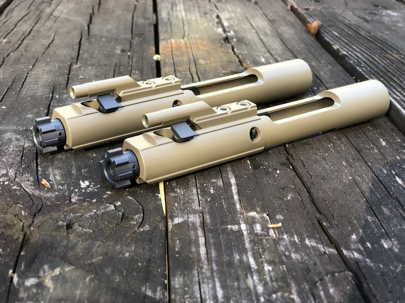 Custom Bcg Bolt Carrier Group Cerakoted with C-110 and E-120 by Web User | Cerakote