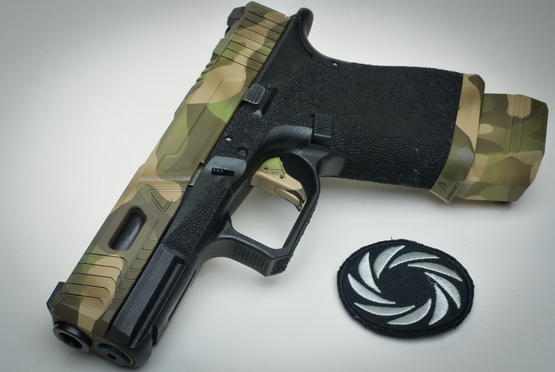 Glock Coating Cerakote Camo on this Glock Handgun by Web User | Cerakote