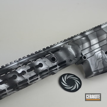 Cerakoted Upper / Lower / Handguard Cerakoted With H-190, H-158 And H-237