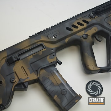 Cerakoted Iwi Tavor Cerakoted With H-148, H-190 And H-213