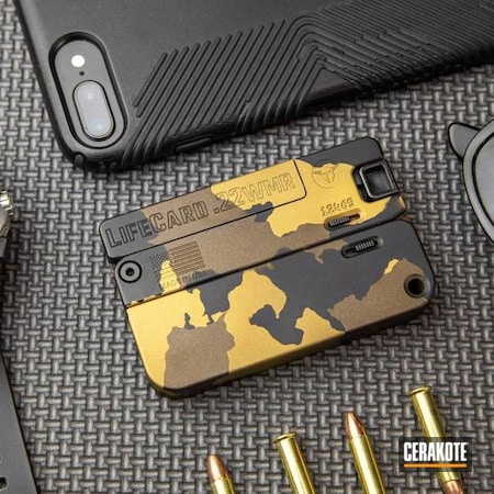 Powder Coating: LifeCard,Gun Coatings,S.H.O.T,Gold H-122,Armor Black H-190,Custom Camo,Burnt Bronze H-148