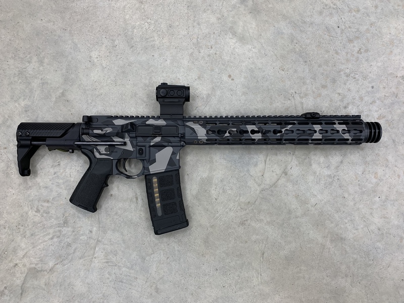 Cerakote H-190, H-170 and H-234 Splinter Camo Finish by ALEX HARRISON ...