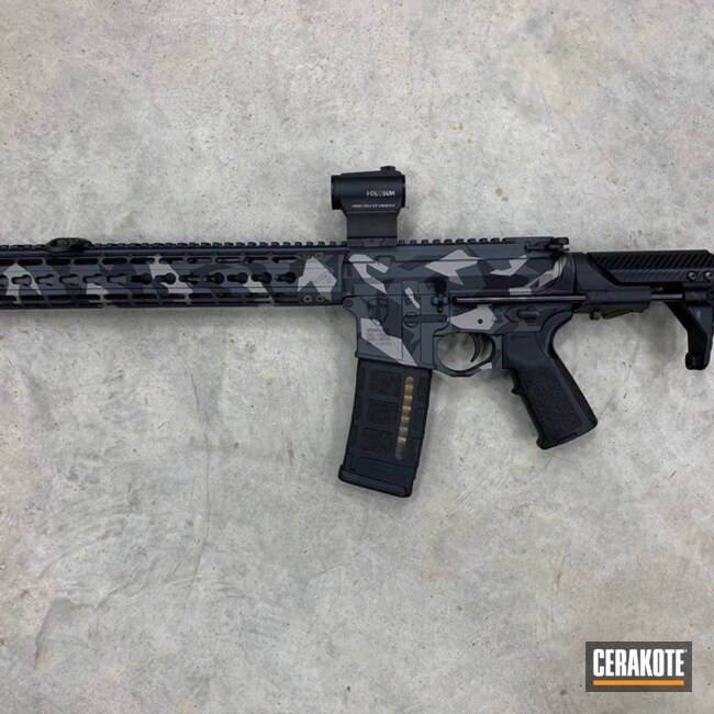 Cerakote H-190, H-170 and H-234 Splinter Camo Finish by ALEX HARRISON