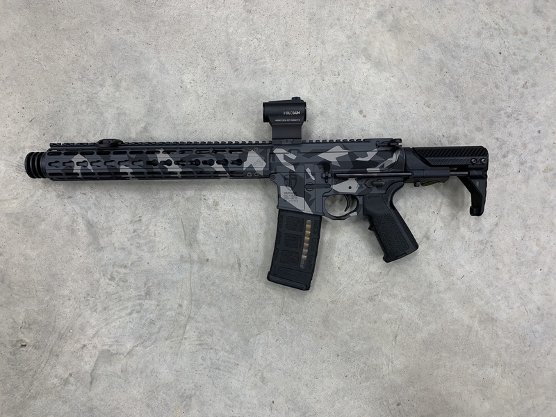 Cerakote H-190, H-170 and H-234 Splinter Camo Finish by ALEX HARRISON ...