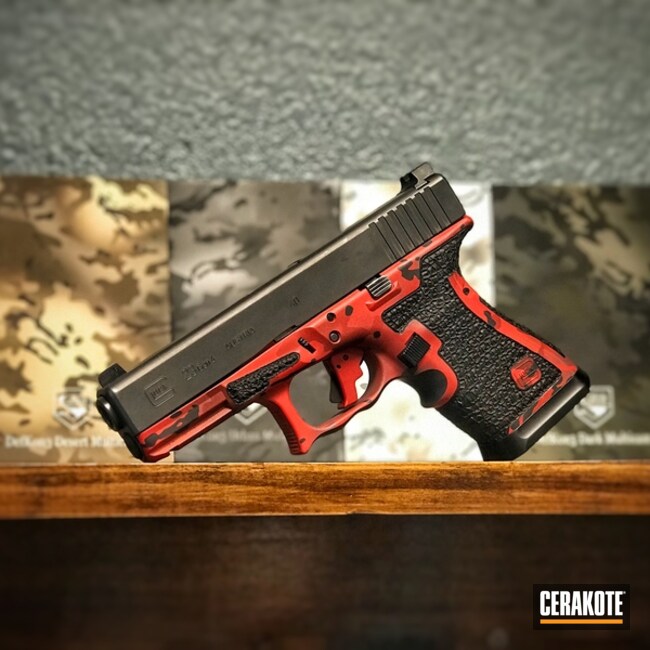 black background, Handgun, red, supreme, Glock - wallpaper #216972  (1600x900px) on