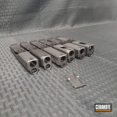 Powder Coating: Slide,Graphite Black H-146,Gun Coatings,S.H.O.T,Armor Black H-190,Tungsten H-237