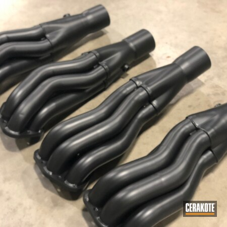 Powder Coating: CERAKOTE GLACIER BLACK C-7600,Automotive,More Than Guns,Exhaust