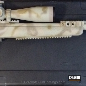 Cerakoted C-212 Desert Sage With C-267 Magpul Flat Dark Earth And C-245 Smith's Brown