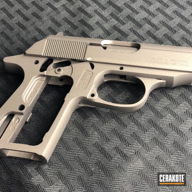 Cerakoted Smith & Wesson Handgun Cerakoted With H-152 Stainless