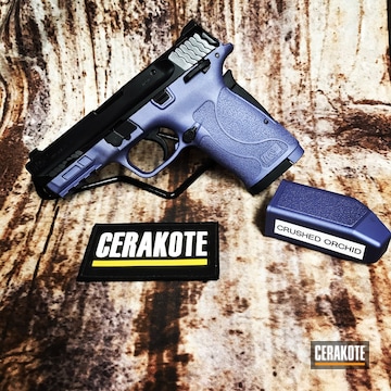 Cerakoted Two Toned S&w Handgun Cerakoted With H-314
