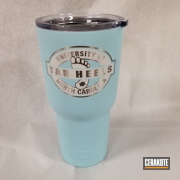 Cerakoted Custom Tumbler Cup Cerakoted With H-136 And H-171