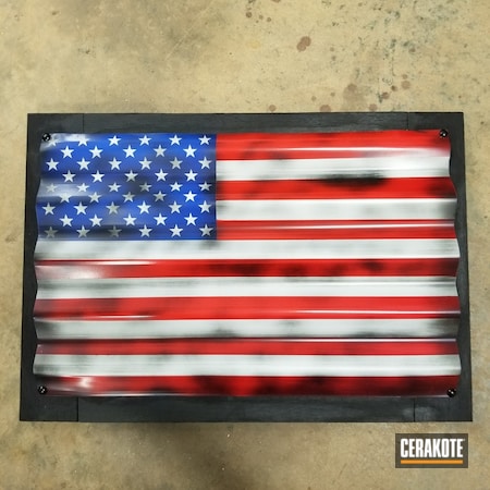 Powder Coating: Wall Hangers,FS BROWN SAND H-30372,Distressed,NRA Blue H-171,Home,USMC Red H-167,American Flag,Art,More Than Guns,Sky Blue H-169,Distressed American Flag,Metal Art