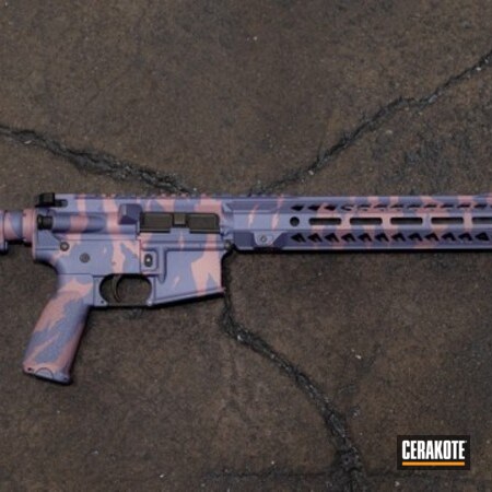 Powder Coating: Gun Coatings,Cheshire cat,PINK CHAMPAGNE H-311,CRUSHED ORCHID H-314,S.H.O.T,Tactical Rifle,AR-15