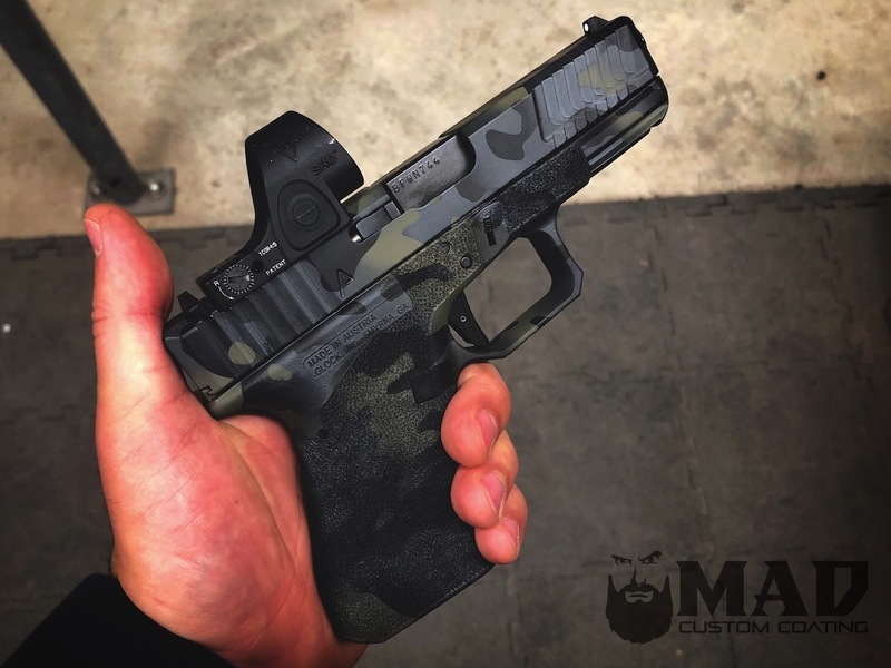 Glock Coating Glock Camo Cerakote Finish using H-146, H-231 and H-234 by David Teves ...