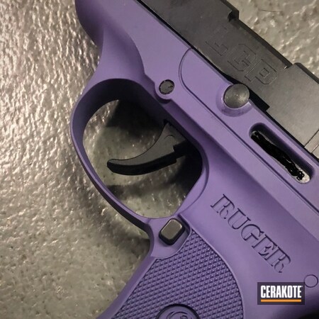 Powder Coating: LCP,Gun Coatings,Two Tone,S.H.O.T,Pistol,Ruger LCP II,Bright Purple H-217,Ruger