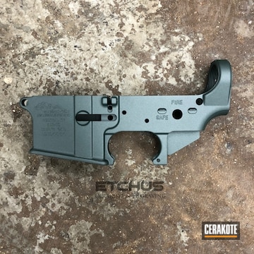 Cerakoted Anderson Mfg. Lower Receiver Cerakoted With H-338