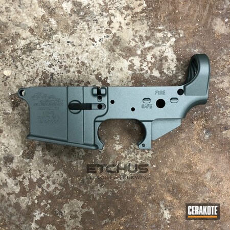 Powder Coating: Gun Coatings,CHARCOAL GREEN H-338,AR-15 Lower,S.H.O.T,Anderson Mfg.,AR Lower Receiver,Lower,Solid Color
