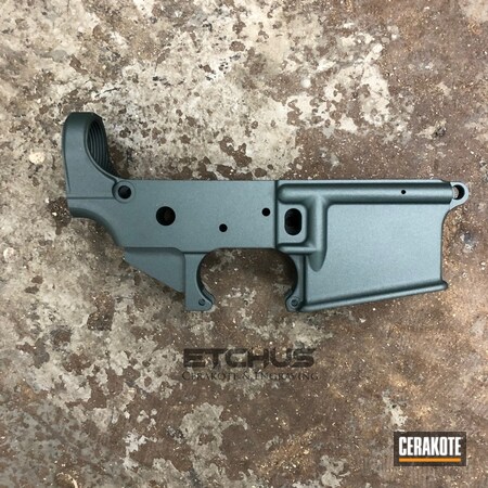 Powder Coating: Gun Coatings,CHARCOAL GREEN H-338,AR-15 Lower,S.H.O.T,Anderson Mfg.,AR Lower Receiver,Lower,Solid Color