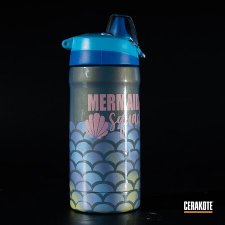 Powder Coating: MOJITO - MTO  H-313,PINK CHAMPAGNE H-311,CRUSHED ORCHID H-314,Mermaid,Custom Tumbler Cup,Tumbler,Scales,POLAR BLUE H-326,Water Bottle,NORTHERN LIGHTS H-315,Lifestyle,More Than Guns