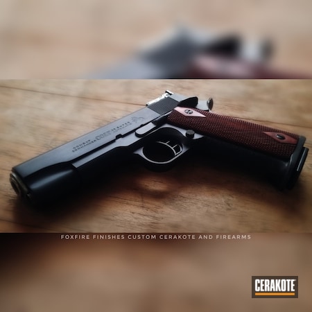 Powder Coating: .38 Super,Graphite Black H-146,Gun Coatings,1911,S.H.O.T,Pistol,Colt