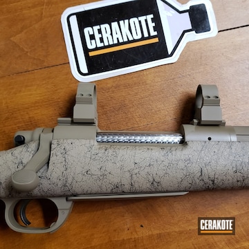 Cerakoted Remington 700 Bolt Action Rifle Cerakoted With H-265