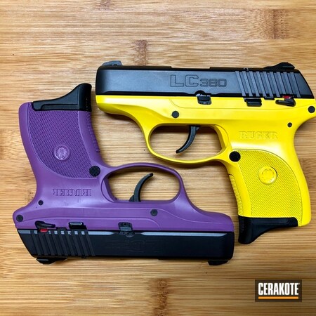Powder Coating: Gun Coatings,Wild Purple H-197,S.H.O.T,Pistol,Ruger LC380,Ruger