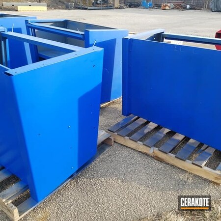 Powder Coating: Workbenches,Tables,Furniture,More Than Guns,BLUE FLAME C-158,Table Base
