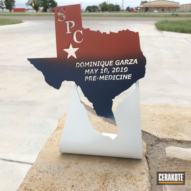 Cerakoted Texas Metal Award Cerakoted With H-127 And H-297