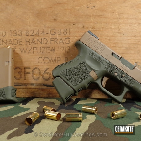 Powder Coating: Glock,Handguns,MAGPUL® O.D. GREEN H-232,Flat Dark Earth H-265