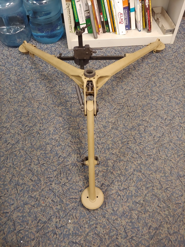 50 Cal. Machine Gun Stand Cerakoted with H-199 by DAVID OR TERRI LEACH ...