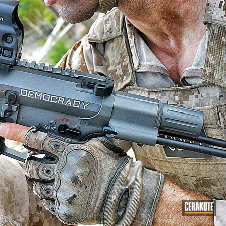 Powder Coating: Arsenal Inc.,Bright White H-140,Micro Slick Dry Film Coating,Tactical Rifle,MICRO SLICK DRY FILM LUBRICANT COATING (AIR CURE) C-110,Tactical Grey H-227