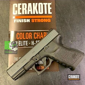 Cerakoted Glock 19 Slide Cerakoted With H-240