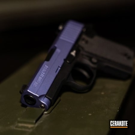 Powder Coating: Gun Coatings,CRUSHED ORCHID H-314,S.H.O.T,Sig Sauer,Pistol,Sig Sauer P938