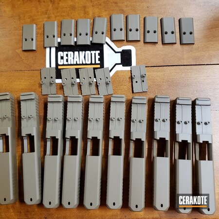 Powder Coating: Glock,Gun Coatings,S.H.O.T,FDE E-200,Gun Parts