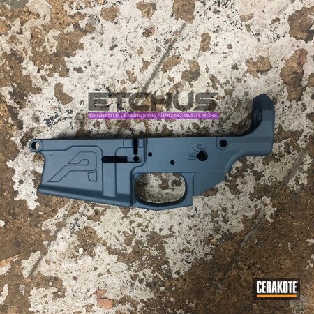 Powder Coating: Gun Coatings,S.H.O.T,Aero Precision,Blue Titanium H-185,AR-15,Gun Parts,Upper / Lower / Handguard