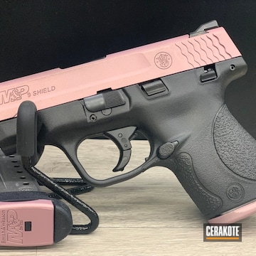 Cerakoted Smith & Wesson M&p Shield 9mm Handgun Cerakoted With H-311
