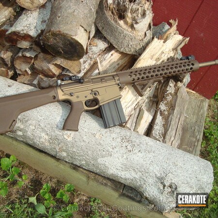 Powder Coating: BARRETT® BROWN H-269,Tactical Rifle,Burnt Bronze H-148,ArmaLite