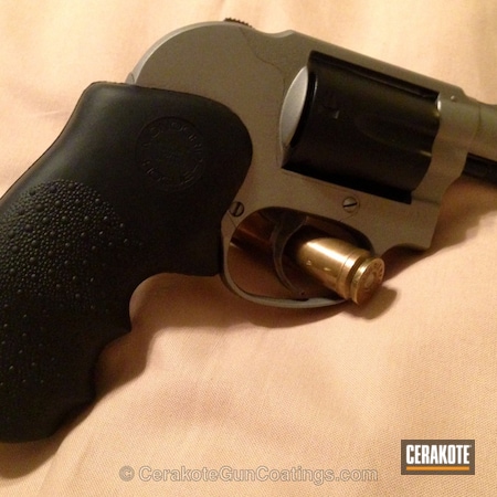 Powder Coating: Graphite Black H-146,Smith & Wesson,Revolver,Titanium H-170