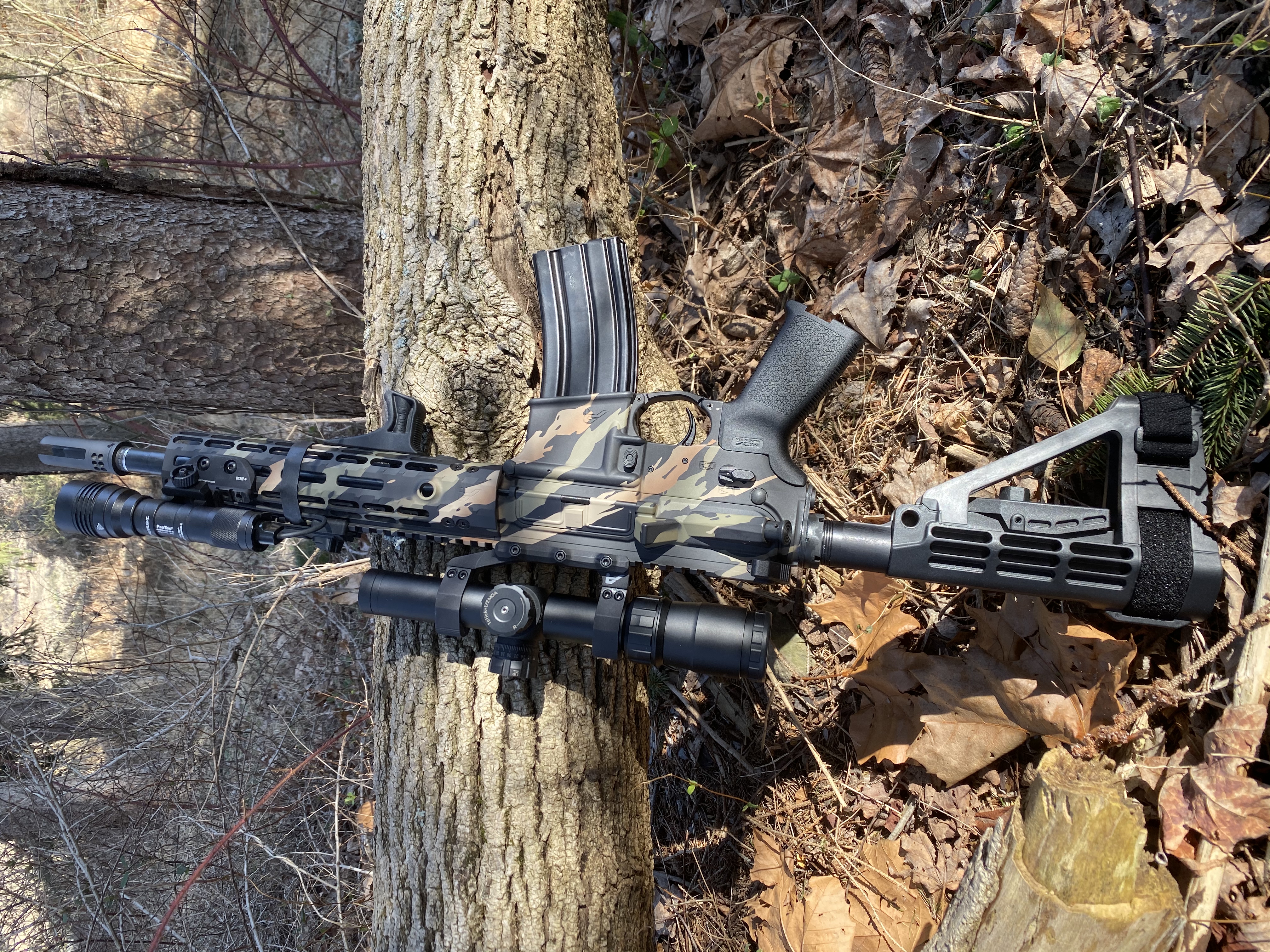 Aero Precision Tiger Stripe Rifle