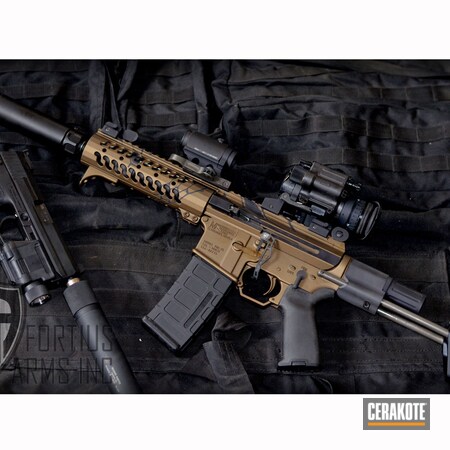 Powder Coating: Gun Coatings,S.H.O.T,Tactical Rifle,Burnt Bronze H-148