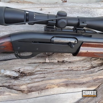 Cerakoted Black Remington 1187 Shotgun