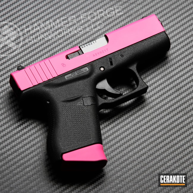 Cerakoted Pink Glock 43