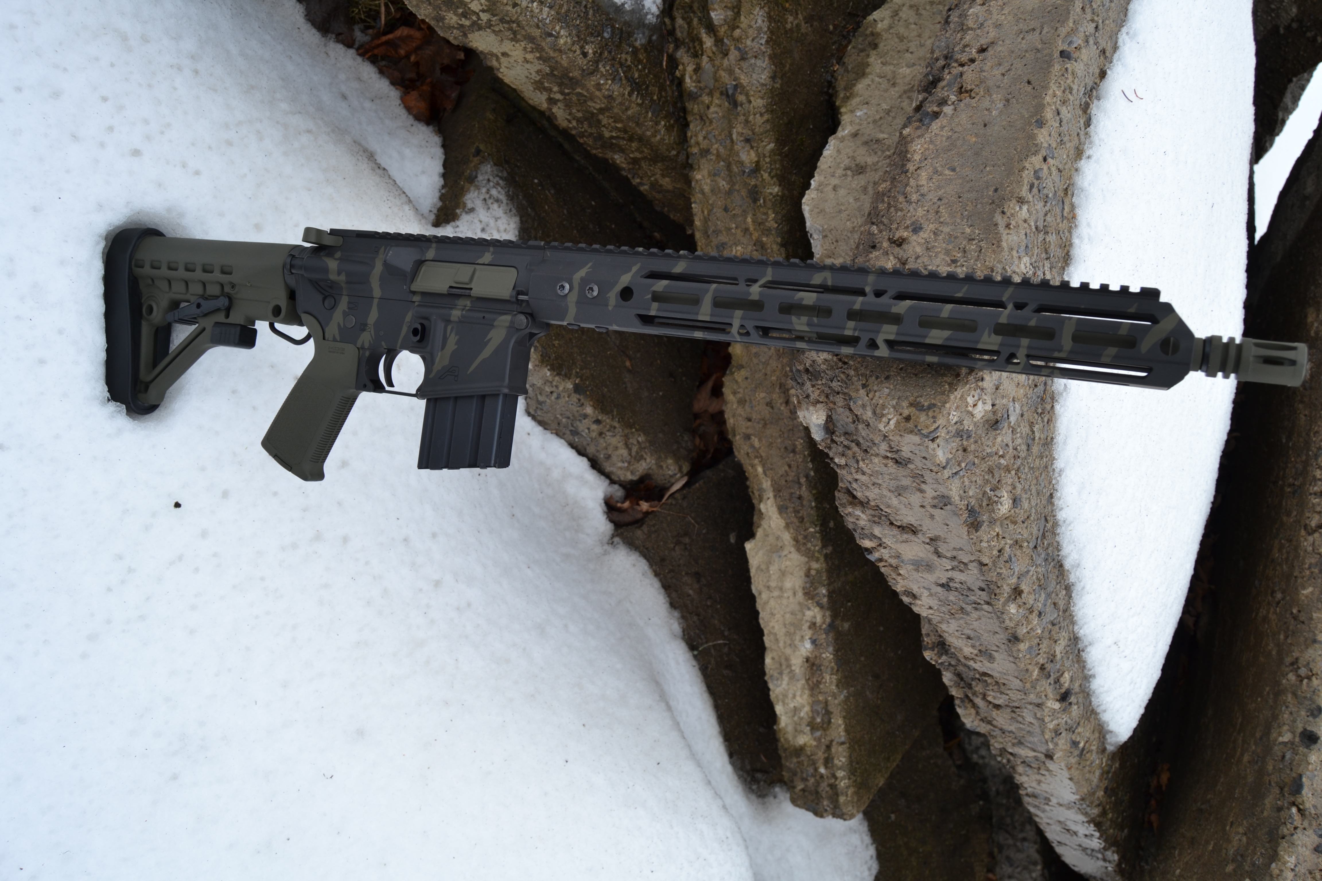 Aero Precision Tiger Stripe Rifle