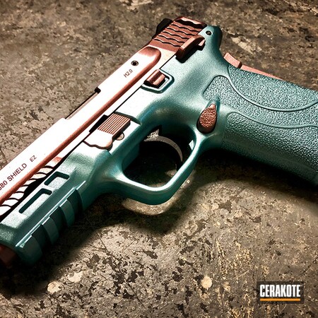 Powder Coating: Graphite Black H-146,Smith & Wesson,GunCandy,S.H.O.T,Pistol,M&P,380EZ