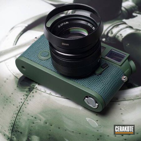 Powder Coating: Highland Green H-200,Refinished,Camera,Leica,Lifestyle,More Than Guns
