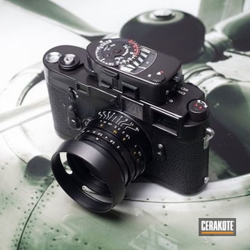 Cerakoted Black Refurbished Leica Camera Body