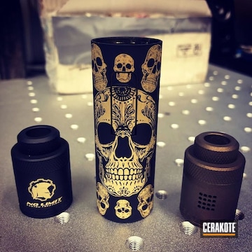 Cerakoted Vape Mod In H-146 And H-148